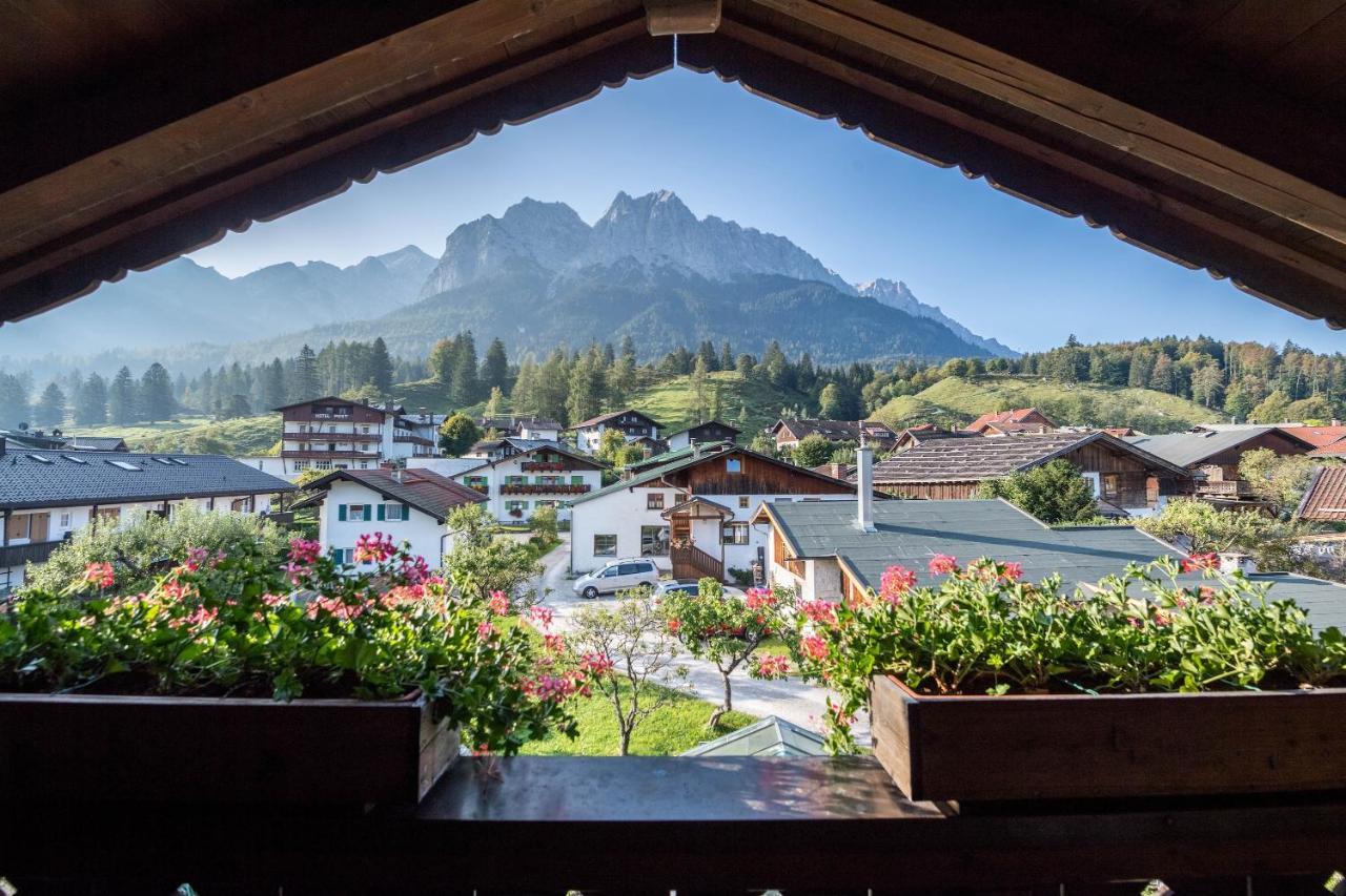 Ferienwohnung Gipfelblick Grainau Bagian luar foto