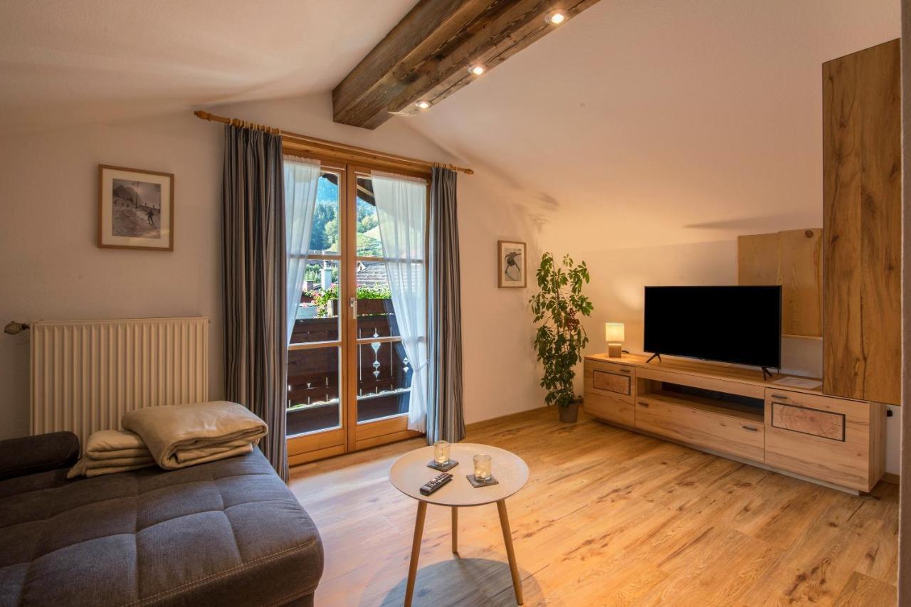Ferienwohnung Gipfelblick Grainau Bagian luar foto