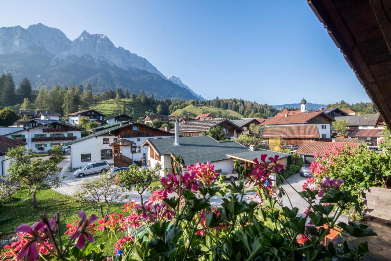 Ferienwohnung Gipfelblick Grainau Bagian luar foto